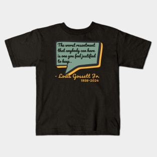 Louis Gossett Jr-  Motivational Quotes Kids T-Shirt